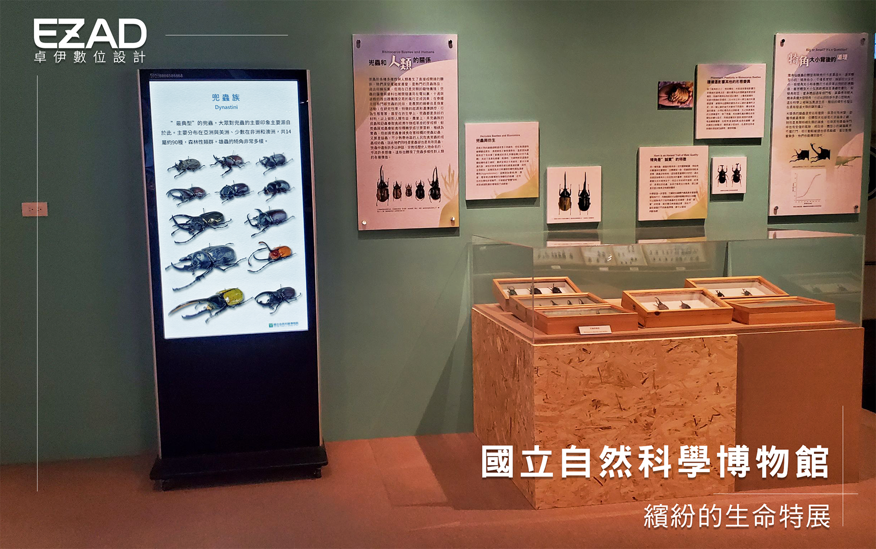 臺中國立自然科學博物館《繽紛的生命特展》